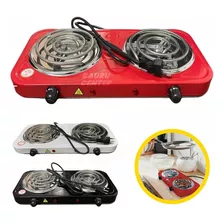 Fogão Elétrico Portátil Fogareiro Cooktop 2000w Camping Cor Preto 220v