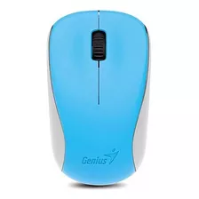 Mouse Genius Nx-7000 Usb Inalambrico Azul G5 Color Celeste