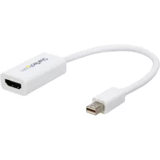 Adaptador Mini Displayport A Hdmi Para Apple Macbook Tv 4k Color Blanco