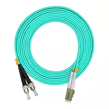 Cable De Fibra Óptica Multimodo Om3 Dúplex Lc St De 1...