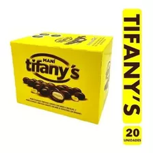 Tifany's Maní Bañado En Chocolate (caja Con 20 Unidades)