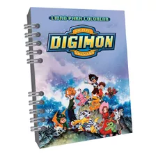 Digimon 01 Libro Para Colorear