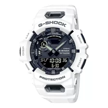 Reloj Casio G-shock Gba-900-7adr G-squad Color De La Correa Blanco Color Del Bisel Negro Color Del Fondo Negro