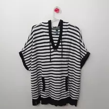 Blusa De Lã Listrada Ralph Lauren (brechó)(ref: 4044) Tam: G