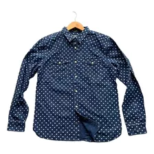 All Saints Camisa Caqui Floral Hombre 100% Original