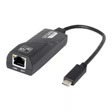 Adaptador Usb Tipo C 3.1 Para Rede Rj45 Gigabit