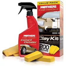 Mothers Kit Arcilla Descontaminadora Clay Kit Y Lubricante 