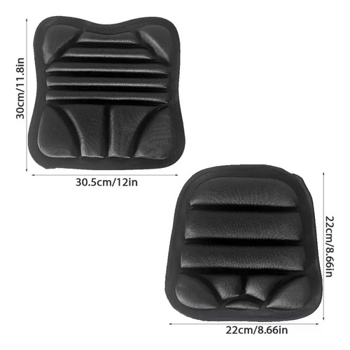 2 Almohadillas De Gel Universales Para Asiento De Motociclet Foto 2