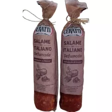 Kit 2 Salames Ceratti Italiano Defumado Artesanal 1,100kg