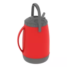 Jarra Termica Con Bombilla 2,5l Rojo