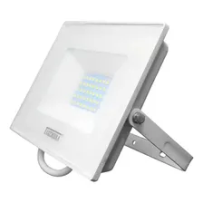 Refletor Led Slim 10w - 3.000k Taschibra Cor Da Carcaça Branco Cor Da Luz Branco-quente 110v/220v