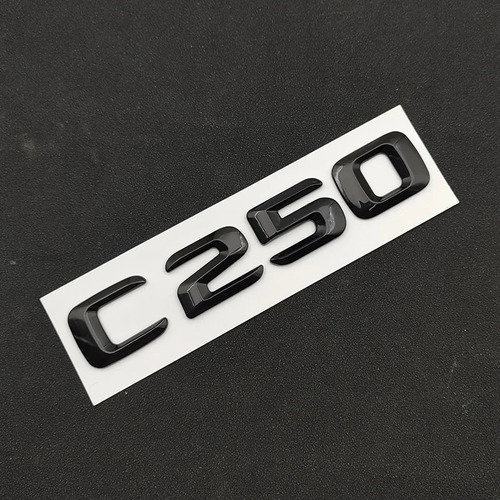 Letras 3d Para El Logotipo Del Maletero Mercedes-benz C200 W Foto 6