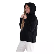 Polerón Chaqueta De Mujer Polar Sherpa Con Capucha Y Cierre Ykk® Puya De Lenga® Tela Sustentable