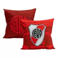 Funda De Almohadon River Plate 45x45cm Licencia Oficia Carp