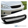 Fit 99-00 Honda Civic Lx Ex Si Honeycomb Front Bumper Me Oaa