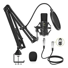 Micrófono De Condensador Tonor Xlr, Kit De Micrófono De Estu