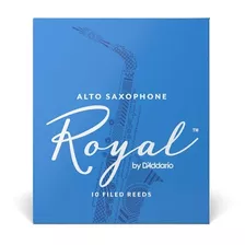 Palheta Rico Royal Para Sax Alto - Original D´ Addario