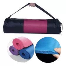 Yoga Colchoneta Neoprene 10mm Fitness Gym Fitness Mat Bolso