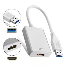 Adaptador Usb Para Hdmi Conversor 3.0 Para Tv Pc Notbook