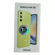 Samsung Galaxy A34 5g 128gb 6gb Ram Verde Limón