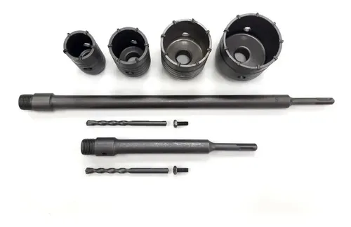 Set Mecha Copa Widia Bremen 4u + 2 Extensiones Sds Plus Dgm