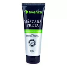 Mascara Preta Tira Cravos Avenca Bisnaga 60g Tipo De Pele Normal