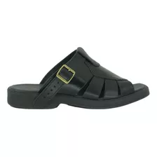 1603 Chinelo Masculino Vira Sandália Itapuã Couro Legítimo