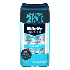 Gillette Cool Wave, 3.8 Oz, - 7350718:mL a $172907