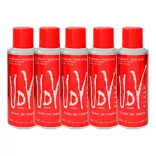 Kit 5 Desodorantes Masculinos Spray Udv Flash - 200ml