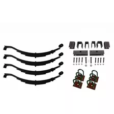 Kit Suspension Remolque 2 Ejes 8 Birlos 7 Ton Reforzado