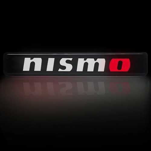 Emblema Con Luz Led De Parrilla Nissan (nismo)  Foto 2