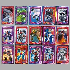 Tarjetas Cards Transformers X Pack 50 Cartas Brillantes