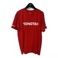 Remera Algodón Camiseta Cervesa Cerveseria Tsingtao Nueva M