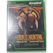 Jogo De Pc Duke Nukem Projeto Manhattan Raro Bem Conservado 