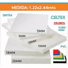 Planchas De Celtex-sintra-forex-foam - 3mm Hasta 25mm - Pvc