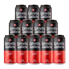 Cerveza Estrella Galicia Lager Lata 473ml X12 Unidades Kubo