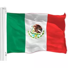 Bandera De México Bandera Mexicana 1 Tela,90x150 Cm Calidad 