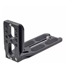 Plate Tripé Gimbal Câmera Na Vertical L Suporte Alumínio