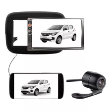 Central Multimidia Fiat Toro Mobi Uno+moldura 2 Din + Brinde