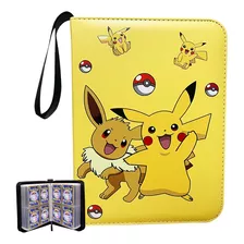  Album Para Cartas Pokemon Pikachu Folder Carpeta 