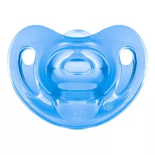 Chupeta Nuk Sensitive Soft 100% Silicone Boy 0-6m Tam1