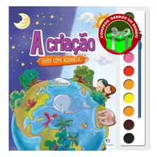 Livro A Criação Livro Com Aquarela Crianças Infantil