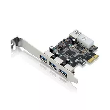 Placa Pci Express 4x Usb 3.0 (3+1) Multilaser Ga130