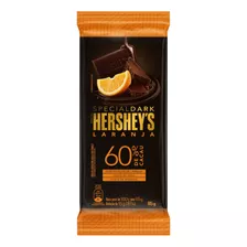 Chocolate Amargo 60% Cacau Laranja Special Dark Hershey's Pacote 85 G