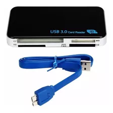 Leitor De Cartão Micro Sd Xd Cf M2 Ms Sdhc Tf Flash Usb 3.0