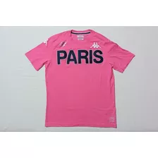 Remera Stade Francais Algodón Kappa Rugby Francia Paris L