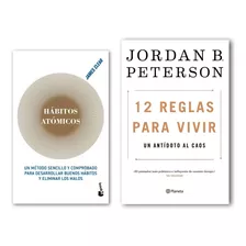 Hábitos Atómicos + 12 Reglas Para Vivir Libros