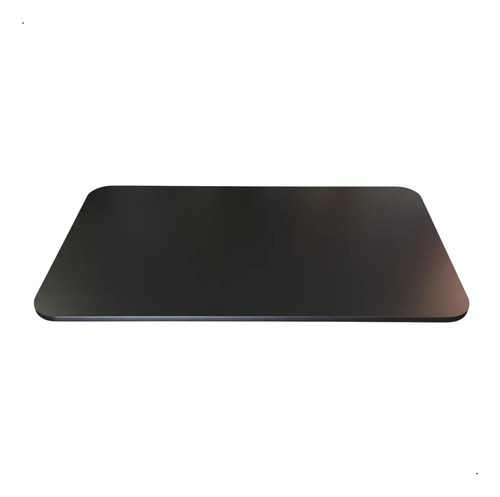 Tampo Escrivaninha Mesa Retangular Standart 120x60 Preto Preto