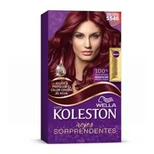 Tinta Koleston Kit 5546 Color Rojo Exótico