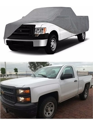 Funda Protectora 100% Impermeable Para Chevrolet Silverado Foto 2